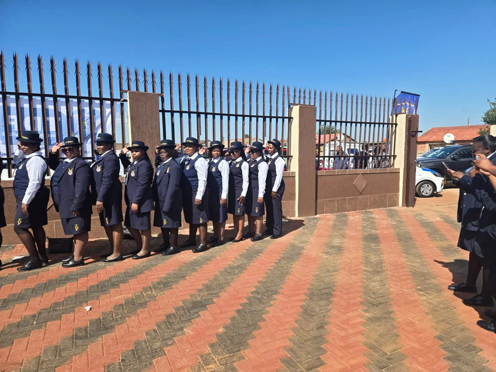 TDP security officers deployed at a client site